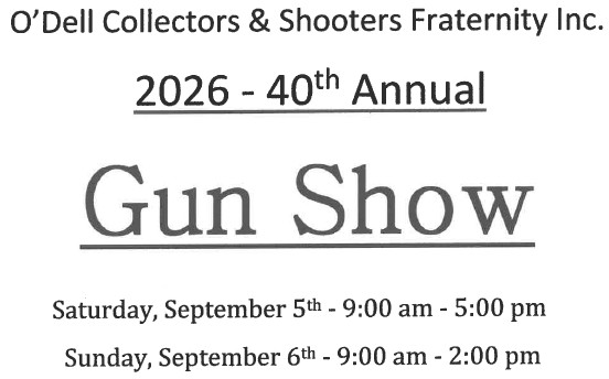 2026 O'Dell Gun Show